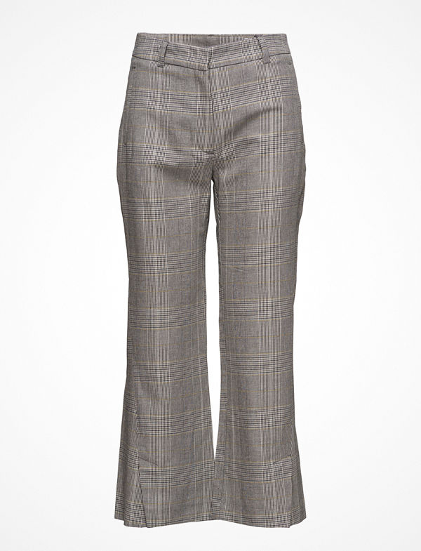 Hope grå rutiga byxor High Trouser