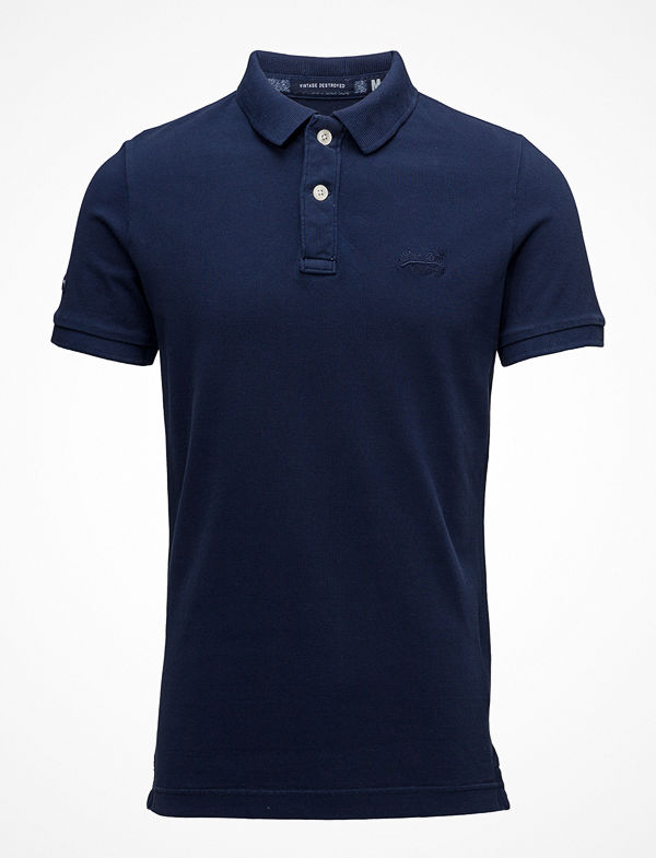 Superdry Vintage Destroy S/S Pique Polo