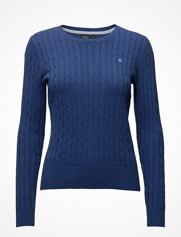 Park Lane Cable Pullover Crew Neck