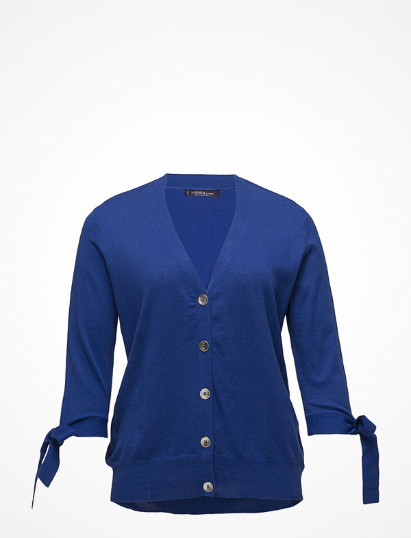 Violeta by Mango Decorative Bow Cardigan