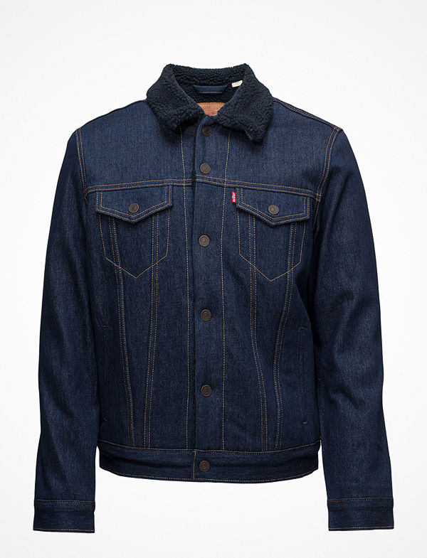 Levi's Type 3 Sherpa Trucker Indigo S