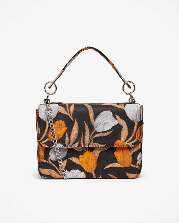 hvisk Dallly Flower handväska 17x24x10