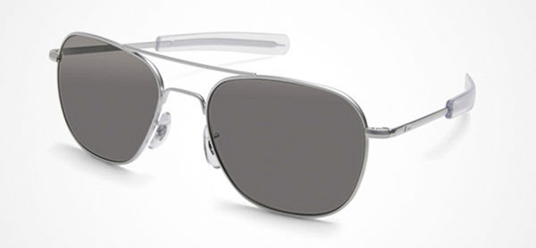 American Optical AO Original Pilot, matt chrome, 52mm-55mm