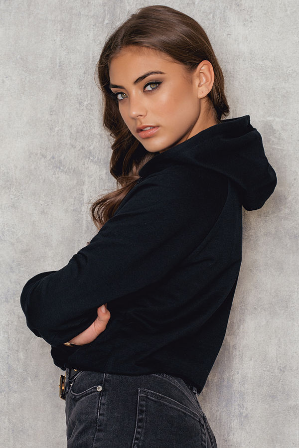 Josefin Ekström for NA-KD Cropped Hoodie