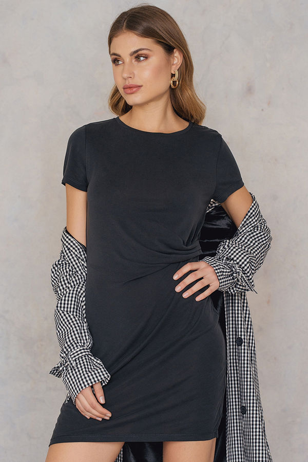 Rut & Circle Peachy Dress svart