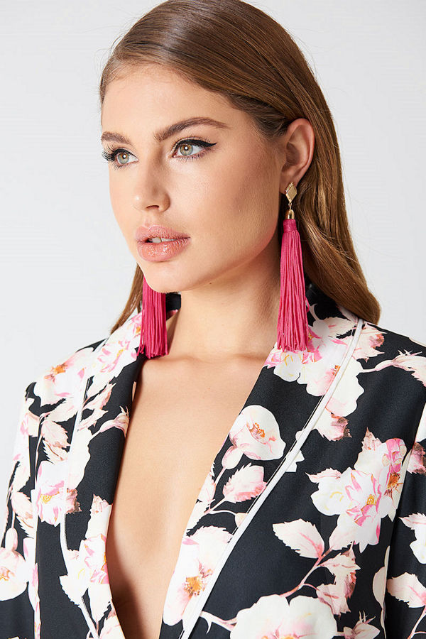 Ettika Mon Cheri Tassel Earrings - Smycken
