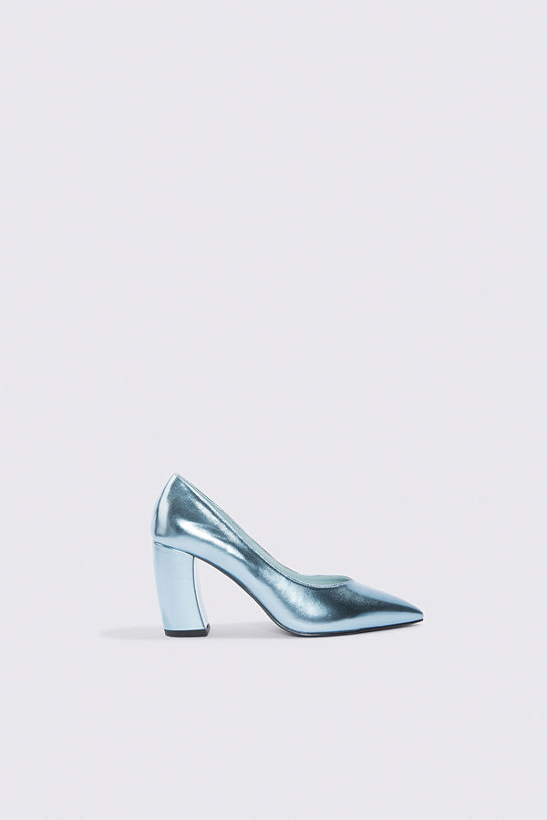 NA-KD Shoes Rounded Heel Pumps blå