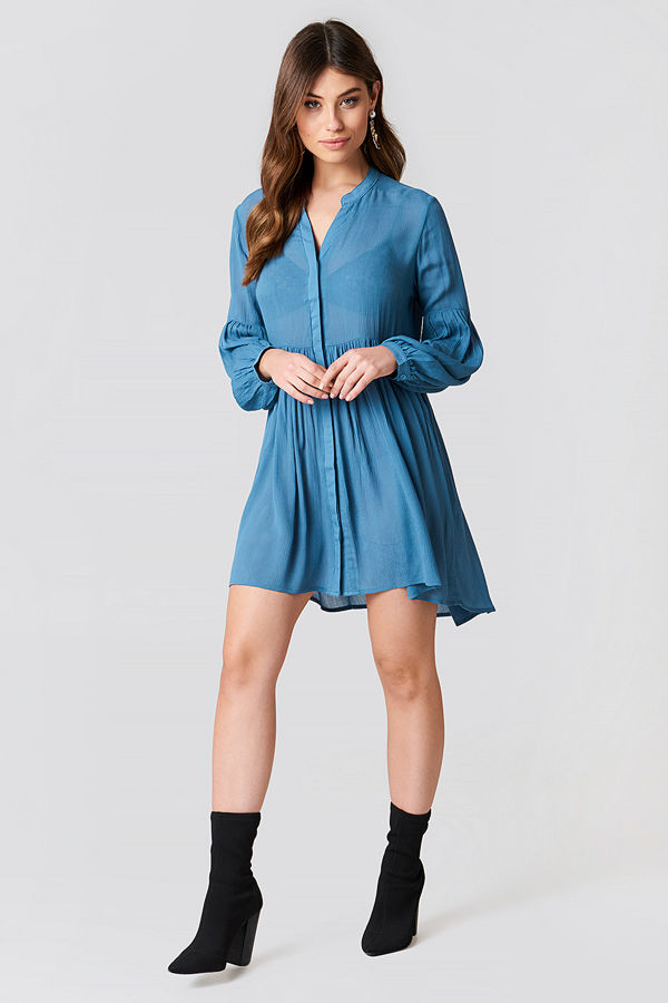 Glamorous Balloon Sleeve Dress