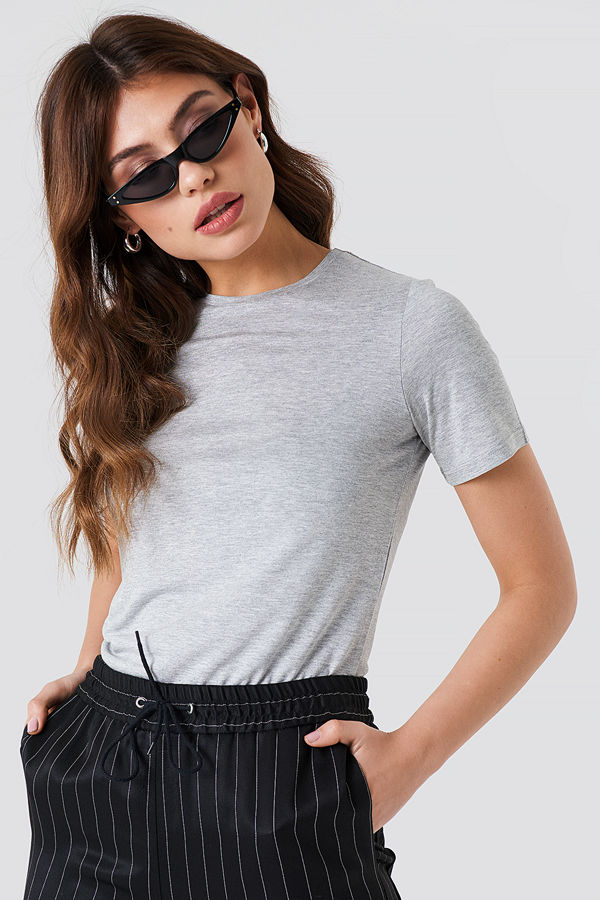 NA-KD Basic Viscose Basic Tee
