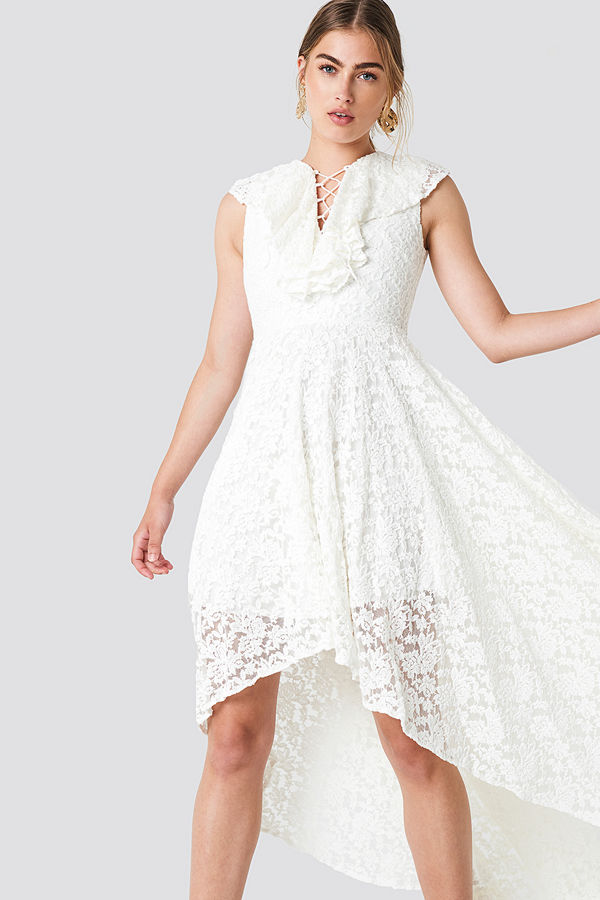 Trendyol Lace Maxi Dress - Festklänningar