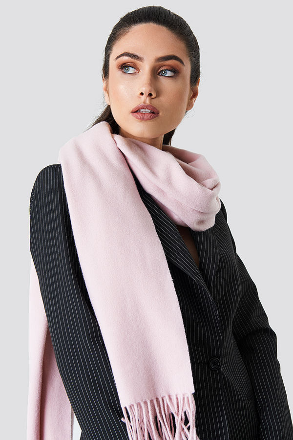Samsøe & Samsøe Accola Maxi Scarf rosa