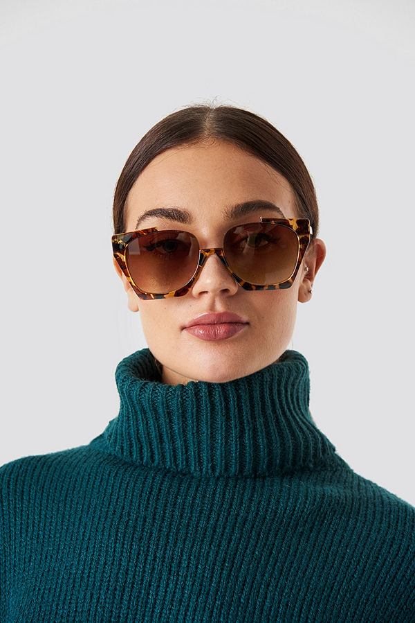 NA-KD Accessories Open Frame Sunglasses - Solglasögon