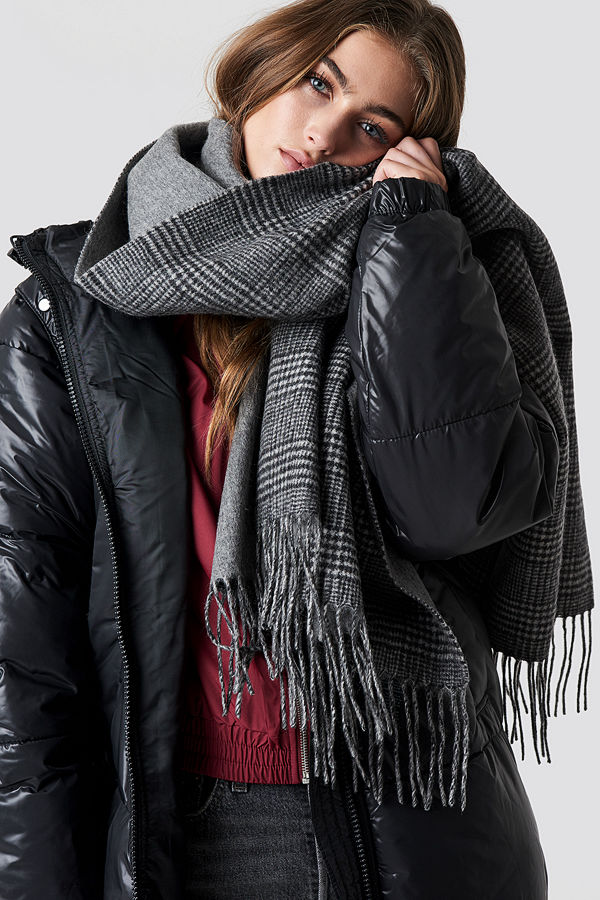Gestuz Cross Checked Scarf - Halsdukar & Sjalar