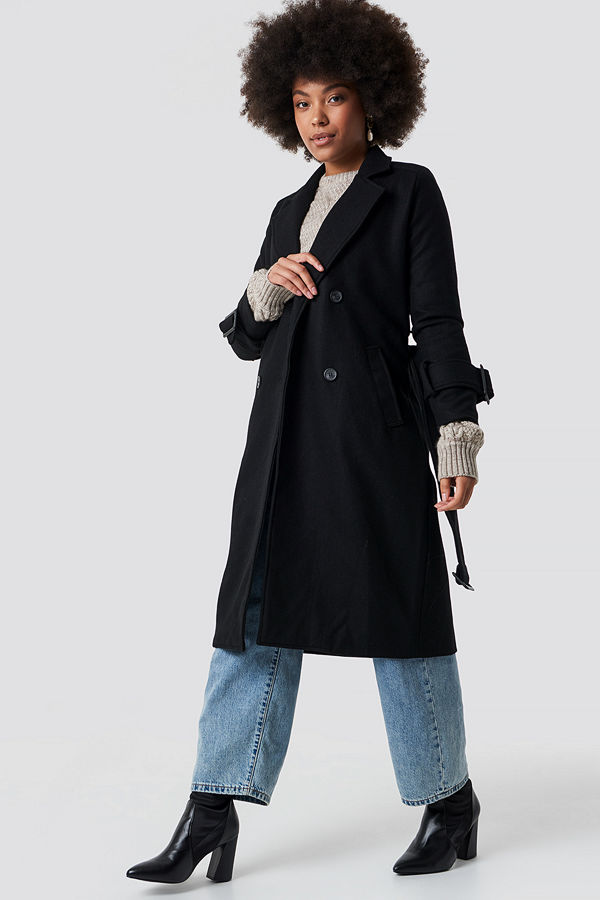 Moves Belva Coat svart