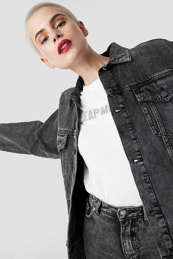 Cheap Monday Zone Jacket No Slash Black svart