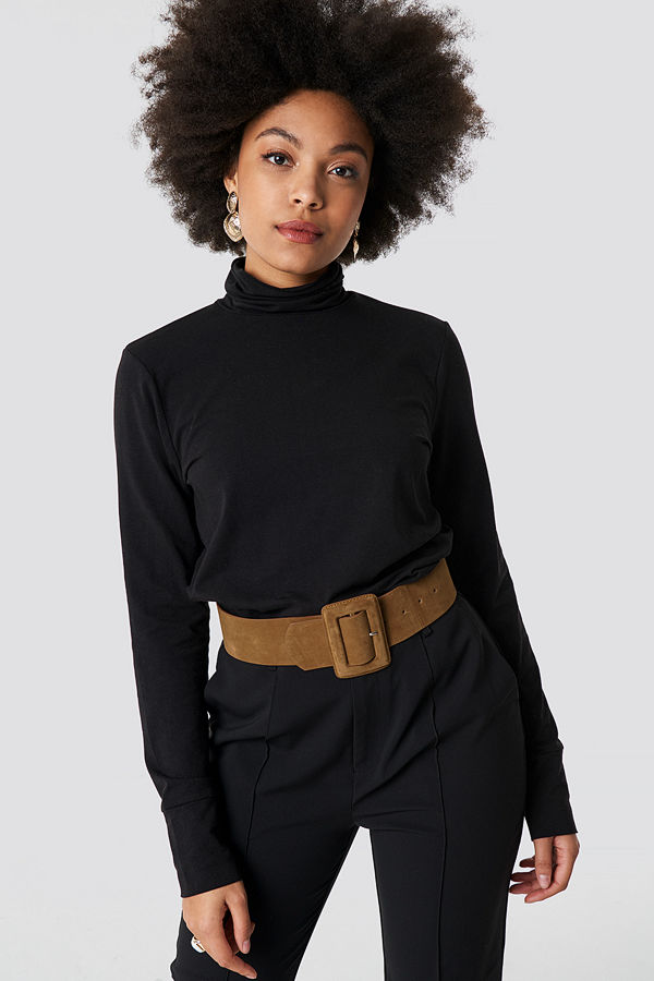 Trendyol Wide Buckle Belt - Bälten och skärp