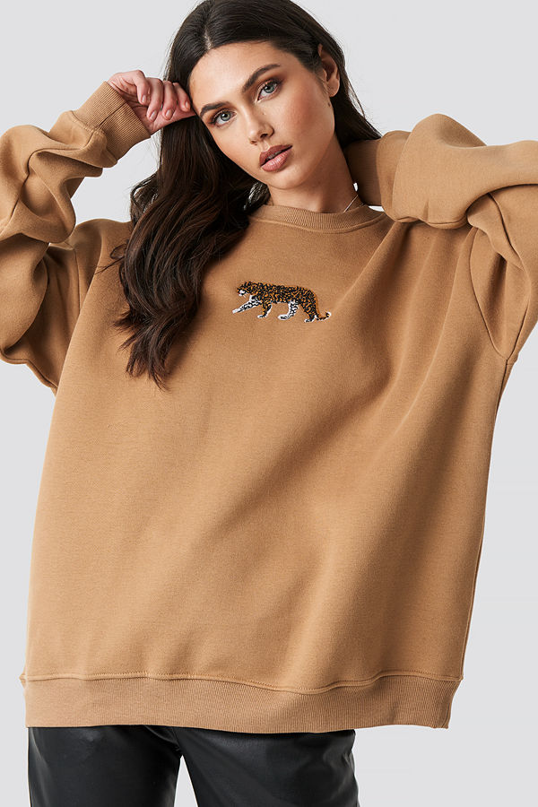 Beyyoglu Tiger Sweatshirt beige