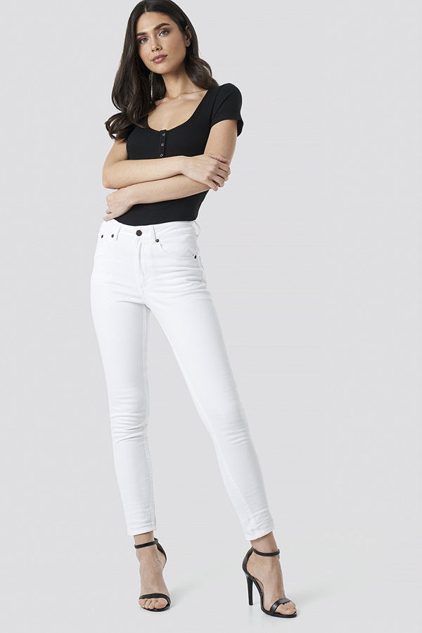 Cheap Monday High Skin Jeans vit