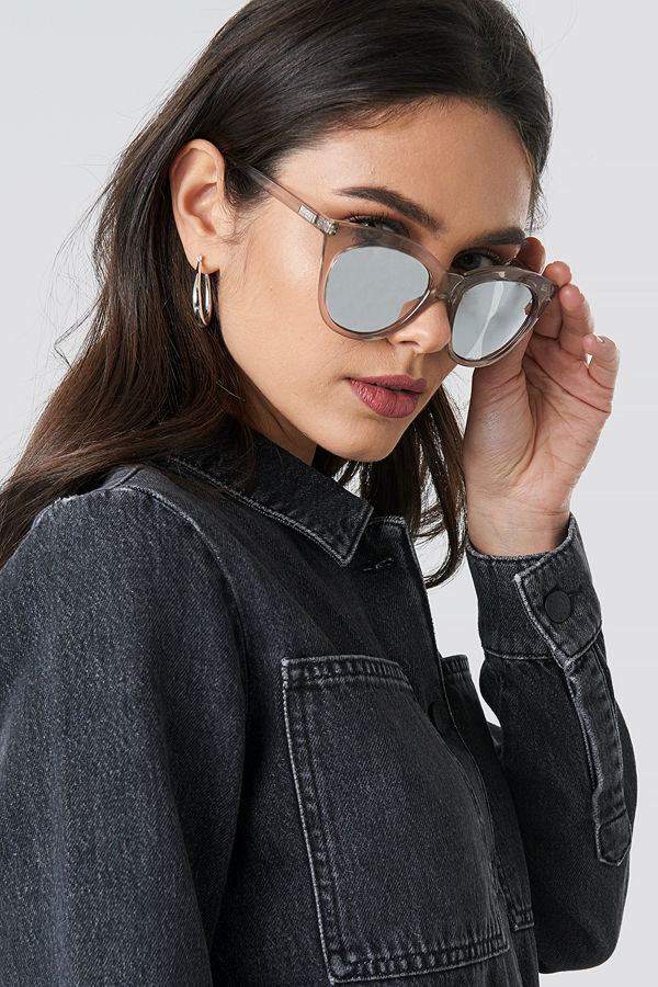 Le Specs Halfmoon Magic grå