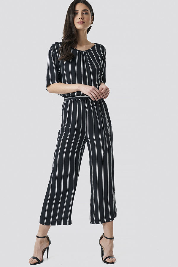 Sparkz Tula Stripe Jumpsuit svart