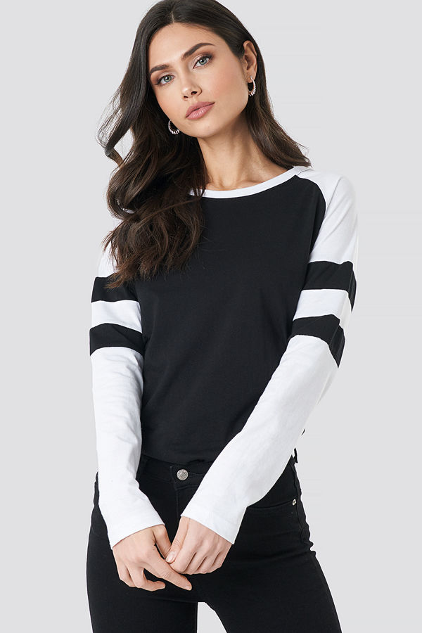 Rut & Circle Sandy LS Top svart