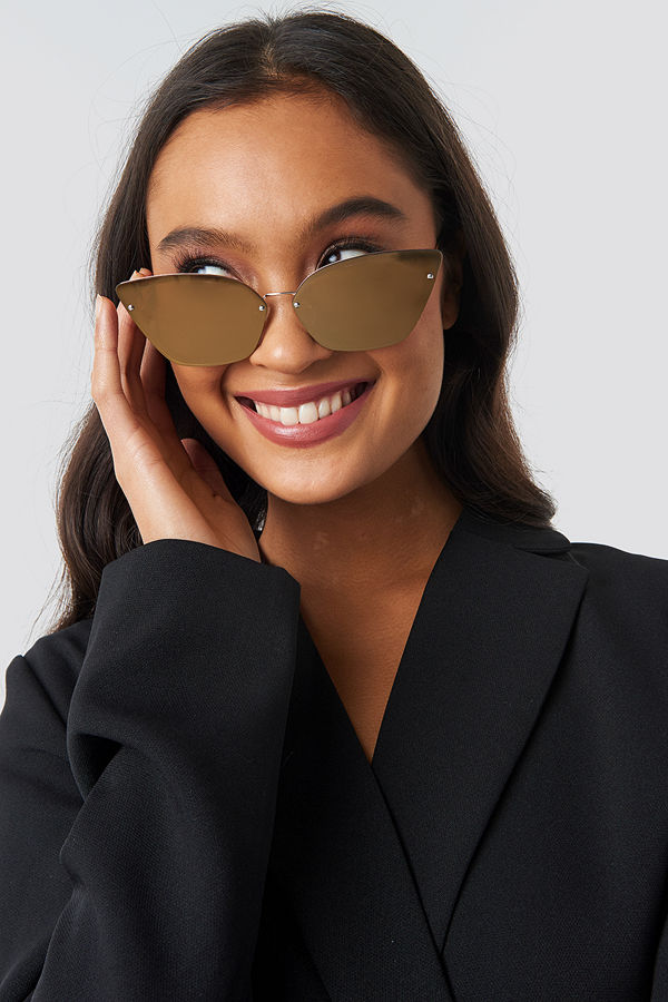 Cheap Monday Scorn Sunglasses guld