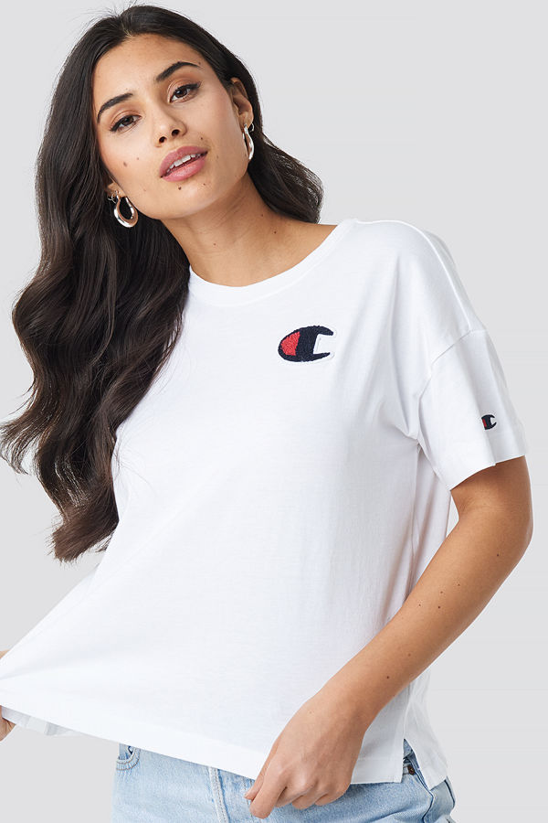 Champion Crewneck Tee 111394 vit