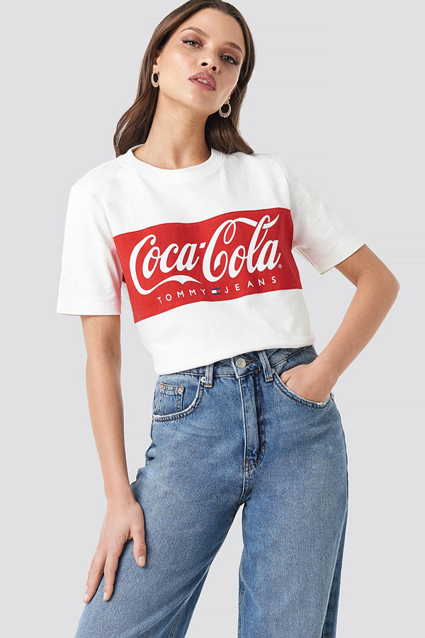 Tommy Jeans Tommy x Coca Cola Tee vit