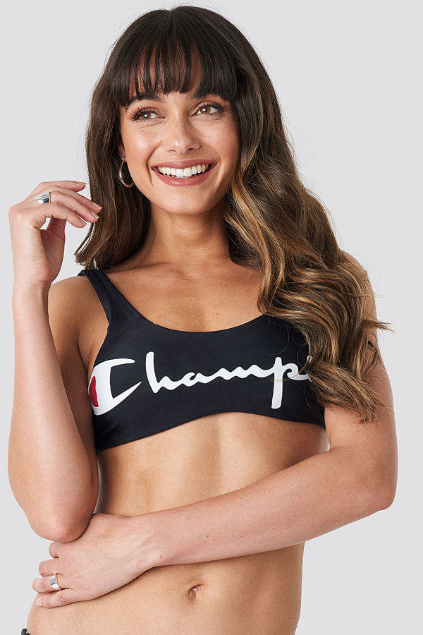 Champion Aop Bikini Top svart