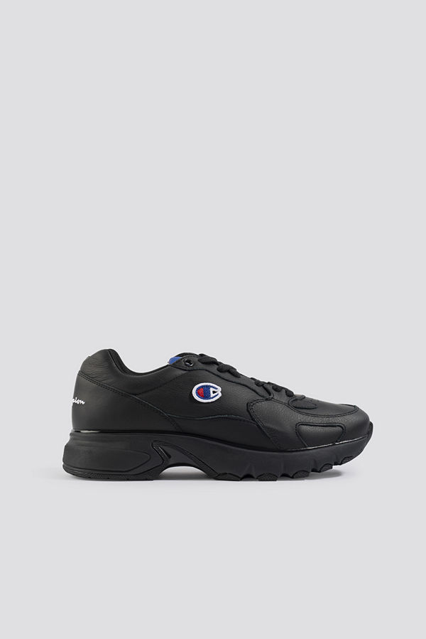 Champion Cwa Low Cut Leather Sneaker svart