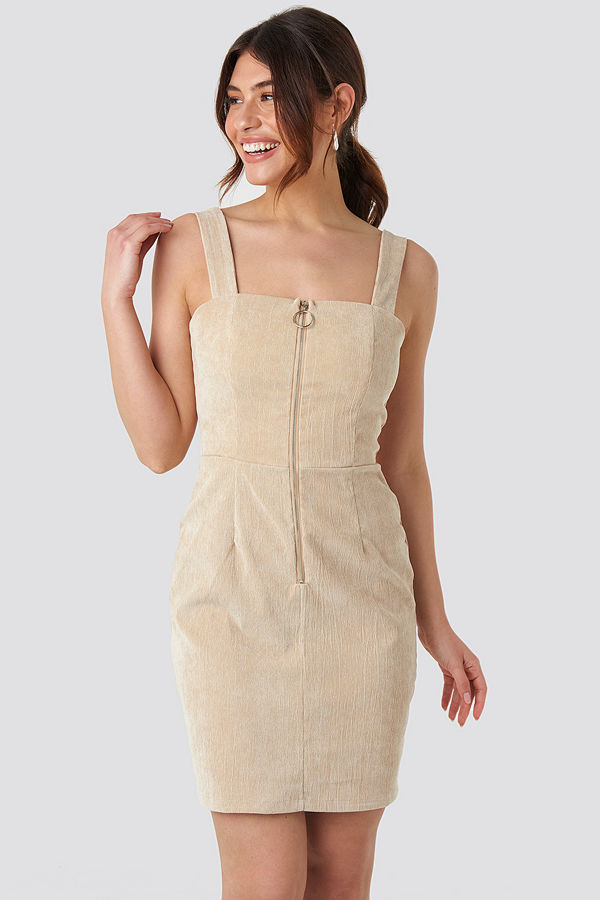 Sisters Point Genz Dress beige