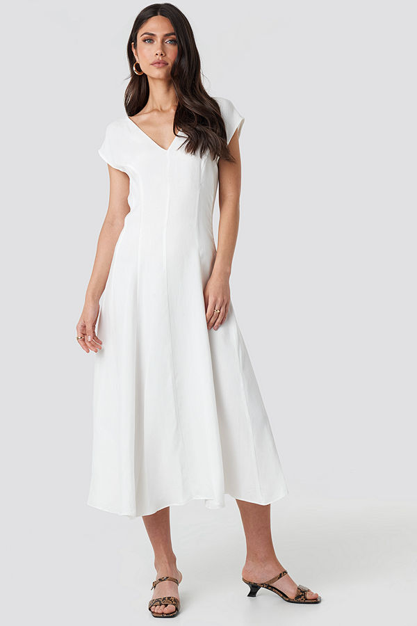 Mango Rico Dress vit