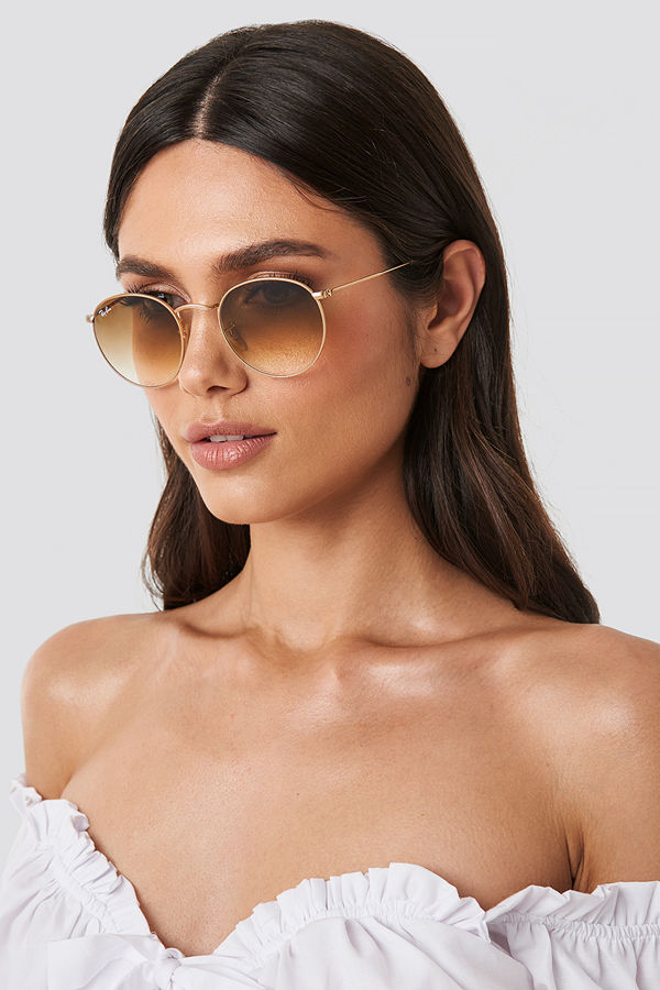 Ray-Ban Metal Round 1 guld