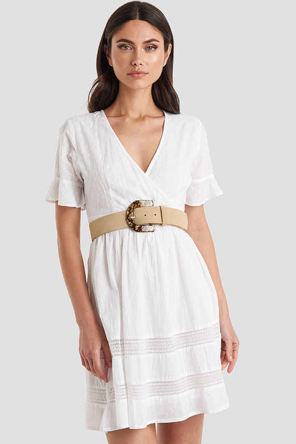 Mango Carey Belt beige