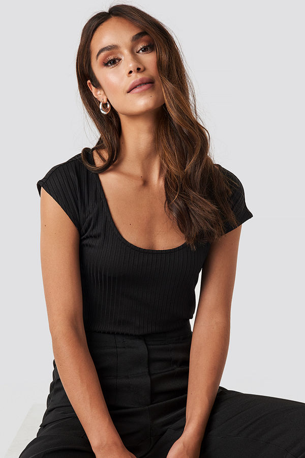 Rut & Circle Nikki Tank Top svart