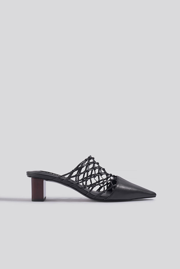 Mango Knoty Shoes svart