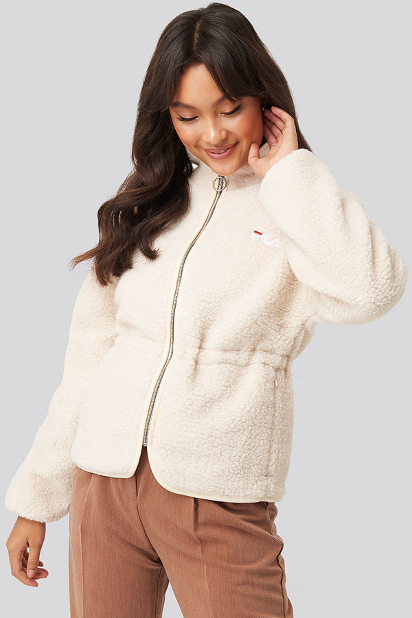 Fila Hajar Sherpa Fleece Jacket vit