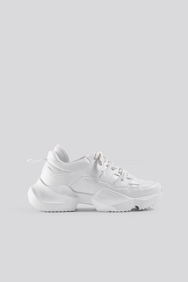 Danny Saucedo x NA-KD Chunky Sneaker vit