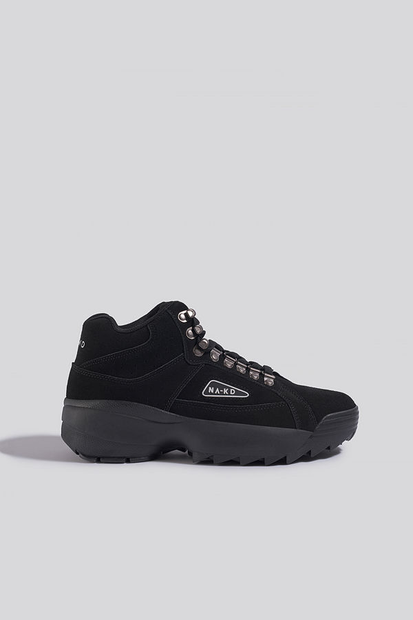 Low Trekking Trainers svart Low Trekking Trainers svart