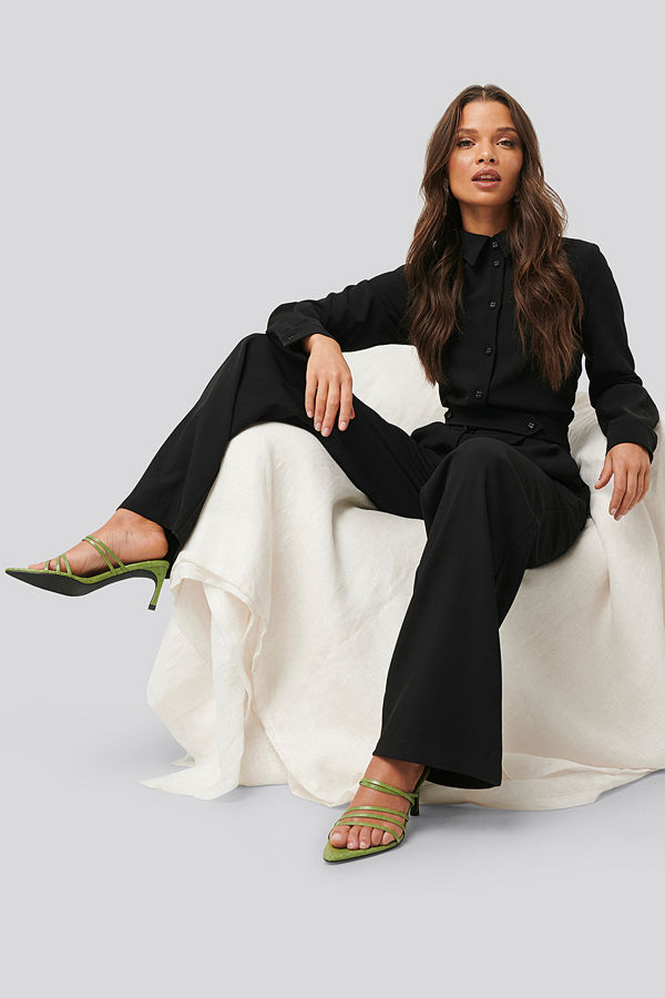 NA-KD Classic Tailored Jumpsuit svart
