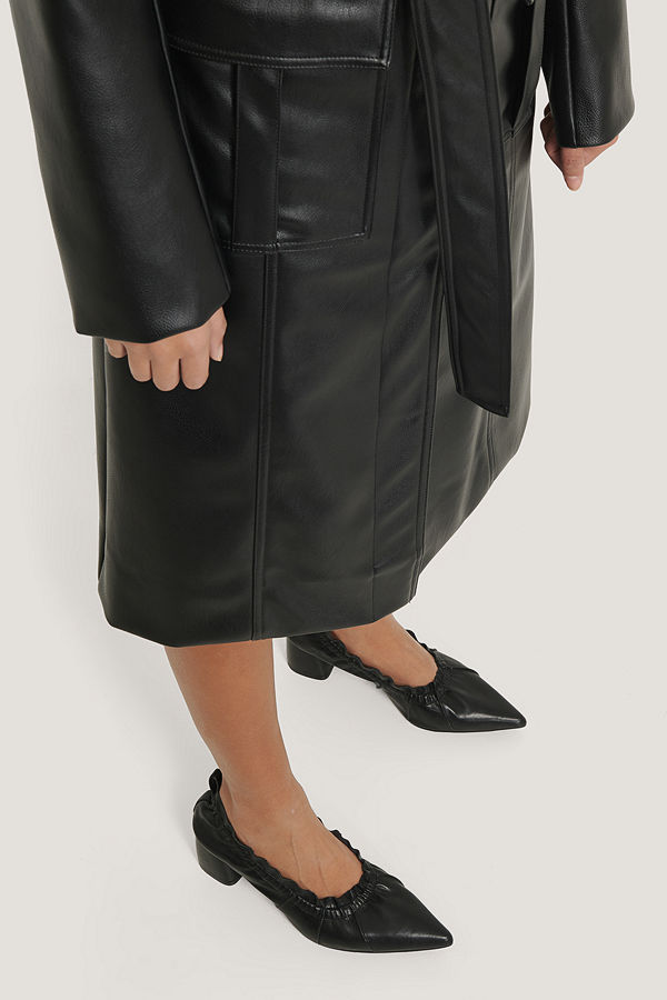 NA-KD Shoes Elastic Pumps svart
