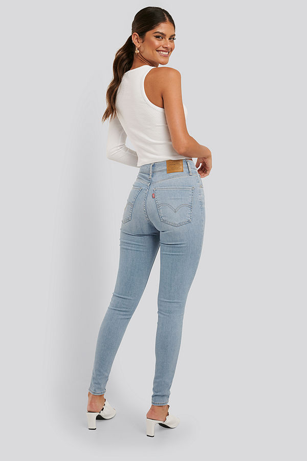 Levi's Mile High Super Skinny Between blå