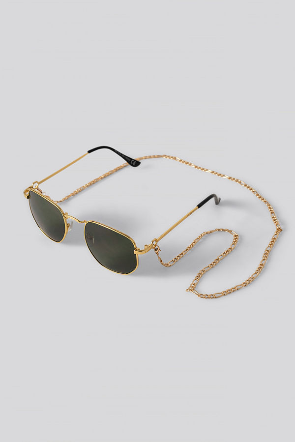 NA-KD Accessories Solglasögon guld