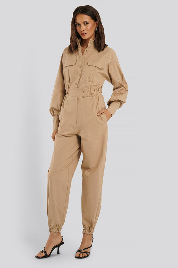 Trendyol Jumpsuit beige
