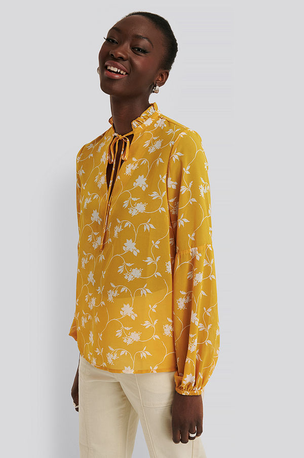 NA-KD Blus gul