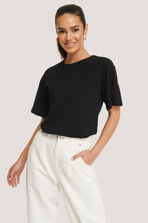 Trendyol Oversize T-Shirt svart