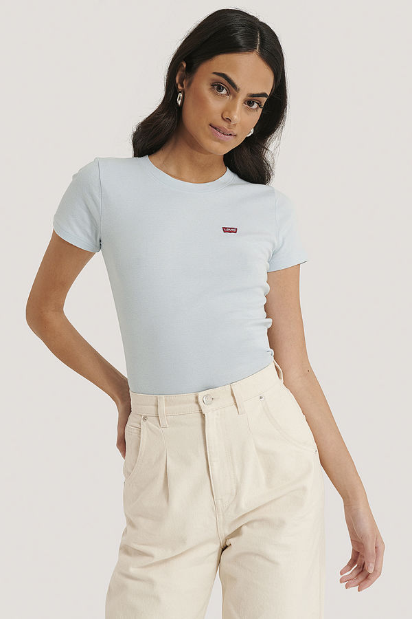 Levi's T-Shirt Med Kort Ärm blå