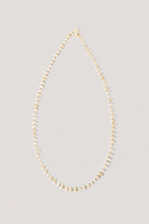 NA-KD Accessories smycke Stenhalsband beige