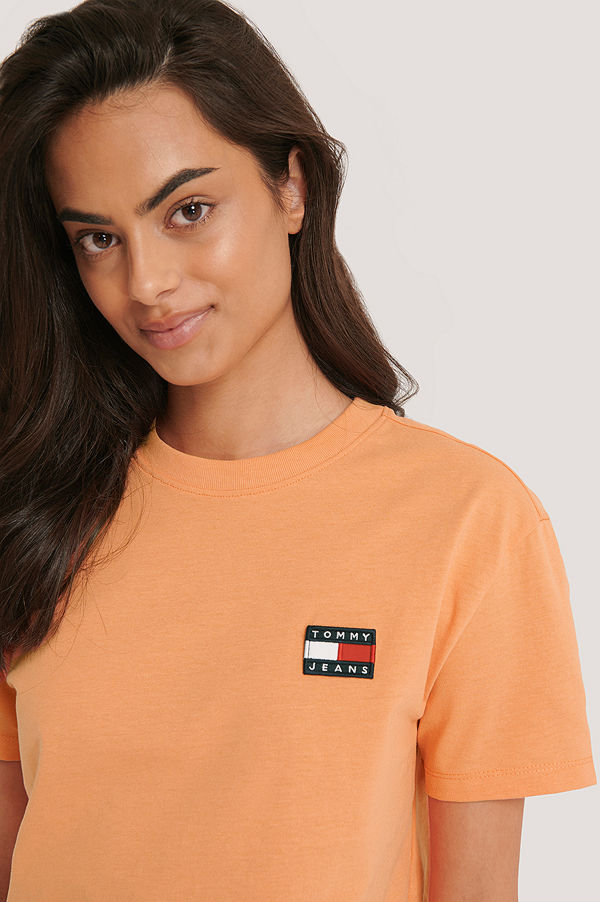 Tommy Jeans Tommy Jeans Badge Tee orange