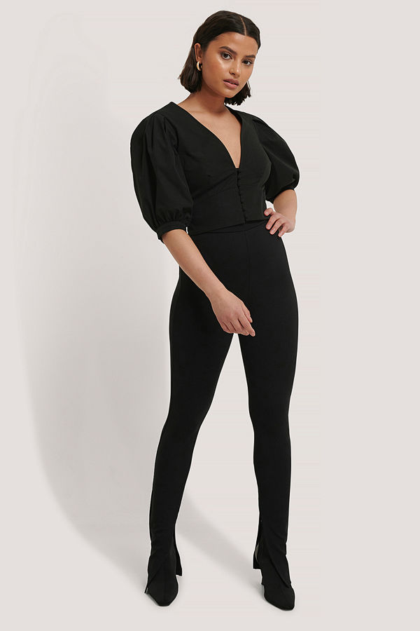 Chloé B x NA-KD Tights svart